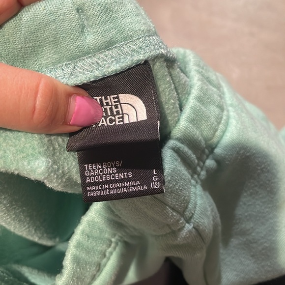 Light mint colored sweatpants north face - Picture 2 of 2